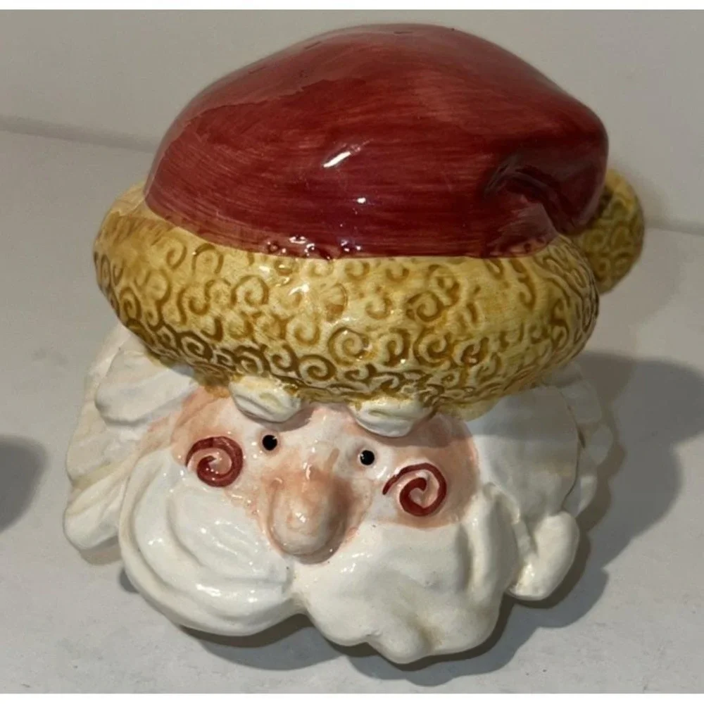 Santa Claus‎ Tea For One Set Ceramic Teapot and Mug Christmas Holiday Decor
